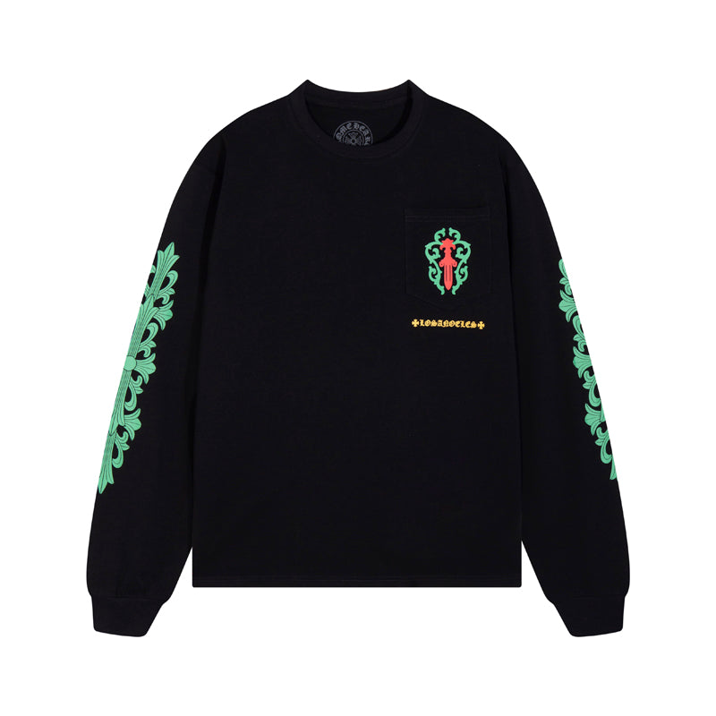 Men's Long-Sleeve T-shirt Sweatshirt K8016